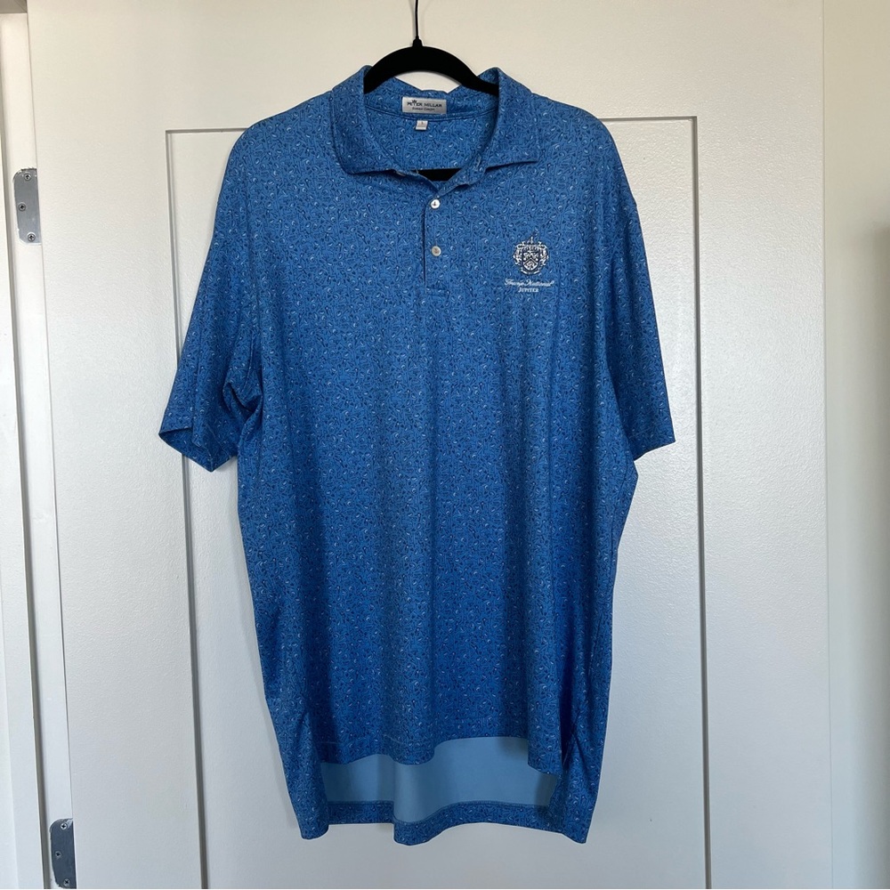 Peter Millar Ocean Blue Polo Shirt